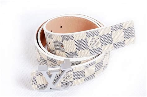 white and silver lv belt|genuine louis vuitton belt.